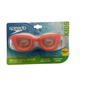Speedo Sunny Vibes Goggle Features Sunglass Style Anti-Fog Kids Ages 3-6 NWT